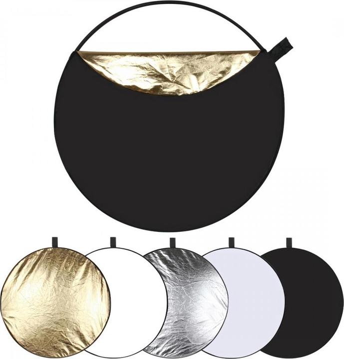 Actual product image Puluz Folding reflector 5 in 1 system (Folding reflector, 110 cm)