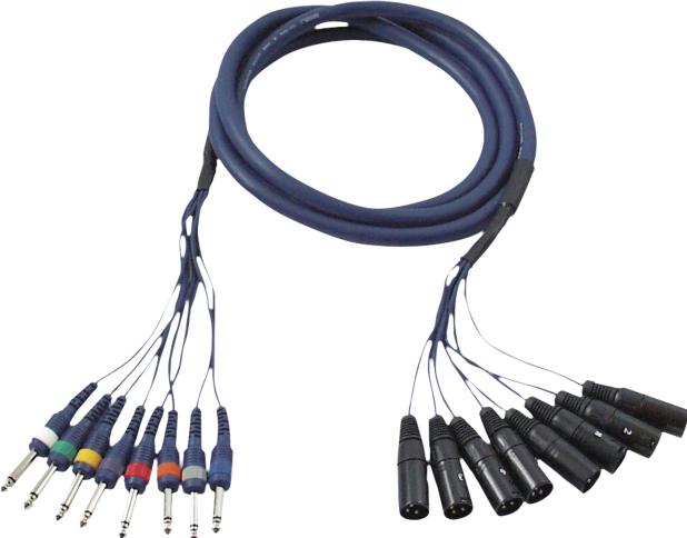 Produktbild DAP-Audio Fl62 (3 m, 6.3mm Klinkenkabel, XLR Kabel)