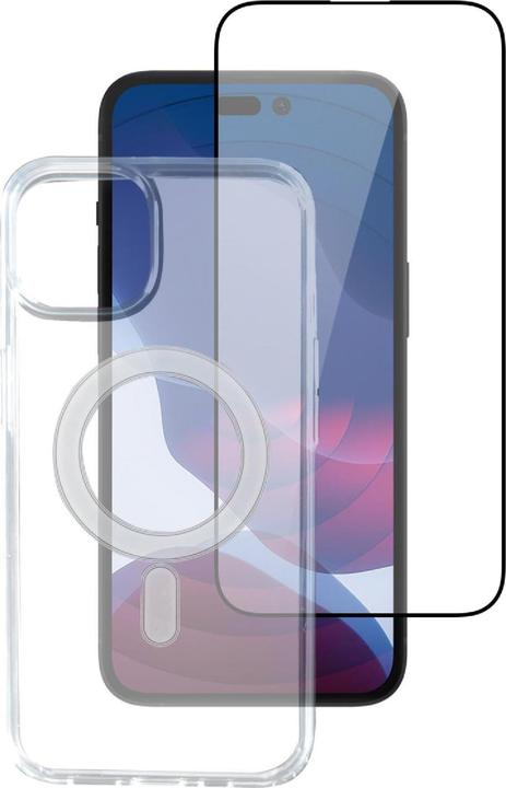 Actual product image 4smarts 360° Set X-Pro Full Cover Glass,Mount.+UltiMag Case (Apple iPhone 14 Pro Max)