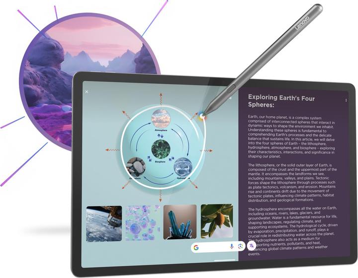 Immagine prodotto Lenovo Idea Tab Pro (Solo WiFi, 12.70", 256 GB, Grigio Luna)