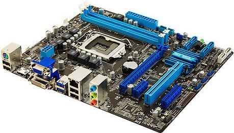 Actual product image ASUS P8h77-M Le (LGA 1155, Intel H77, mATX)