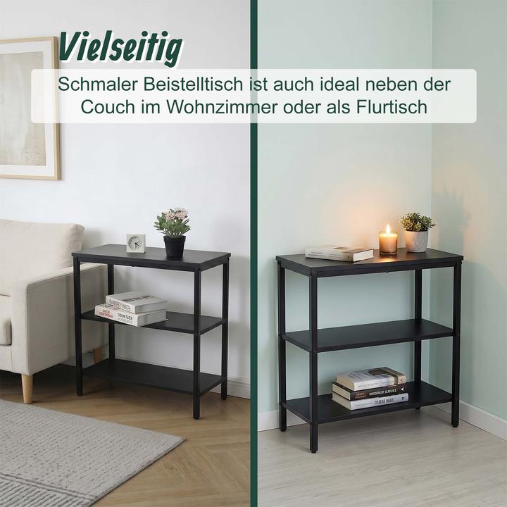 Produktbild Relaxdays Nachttisch (60 x 30 x 61 cm)