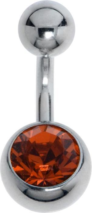 Immagine prodotto Bijouteria Piercing ventre (Vetro (di orologio), Titanio)