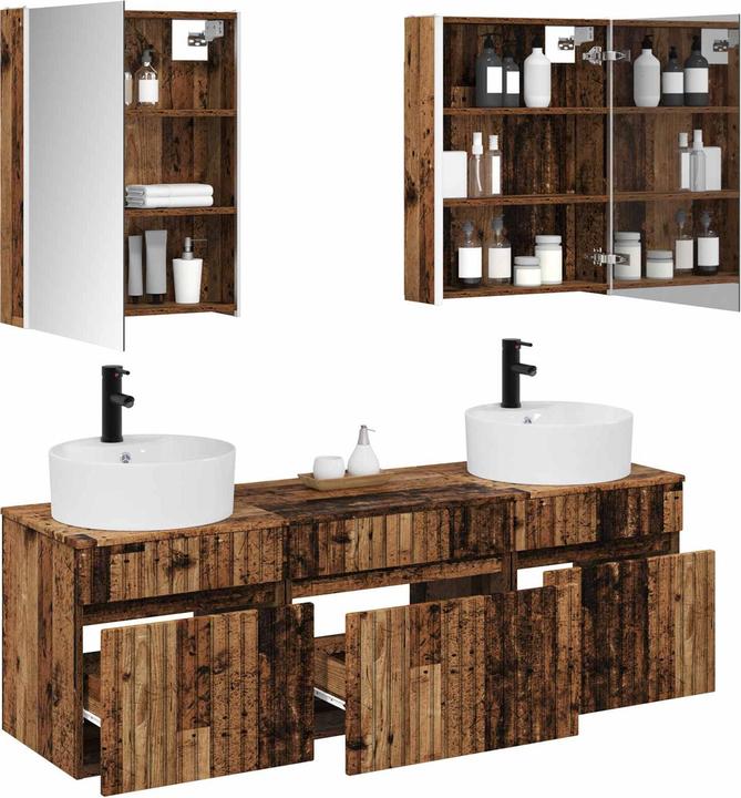 Produktbild vidaXL Badezimmerschrank-Set
