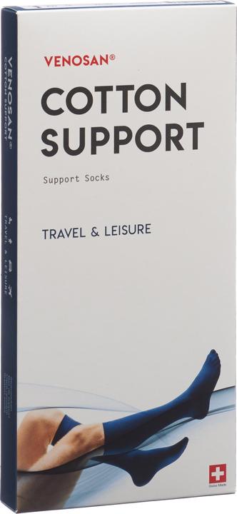 Produktbild Venosan COTTON SUPPORT Socks A-D M white (M)