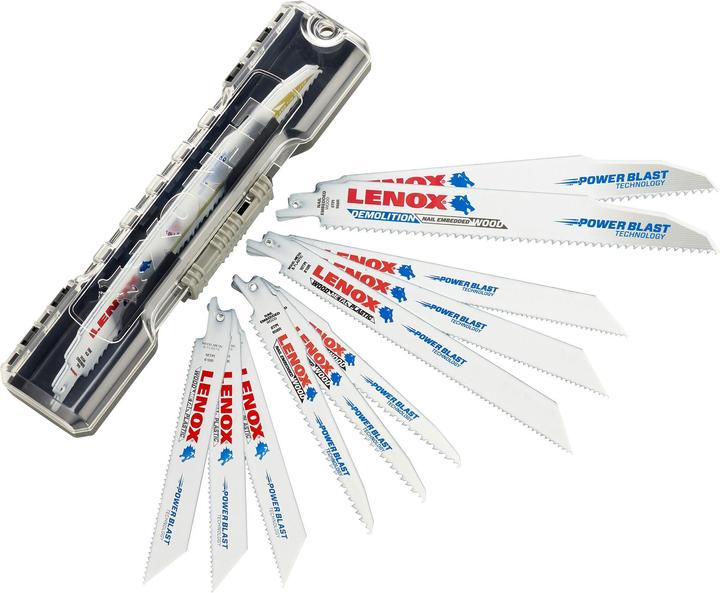 Actual product image Lenox Chisel saw blade set wood 13 pcs