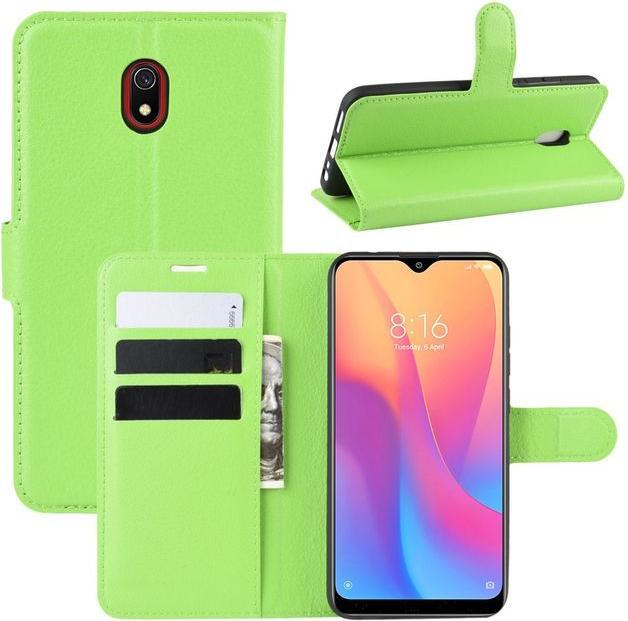 Actual product image MU Classic Litchi Leather Bookcover Series (Xiaomi Redmi 8A)