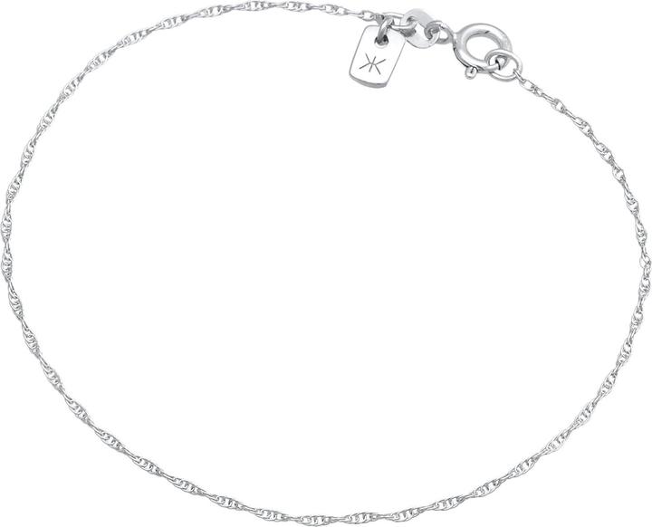 Immagine prodotto Kuzzoi Bracciale Basic con catena a maglie ritorte in argento 925 (19 cm, Argento 925)