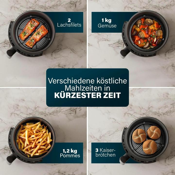 Actual product image Princess 01.182270.01.001 Hot air fryer 1500W Black