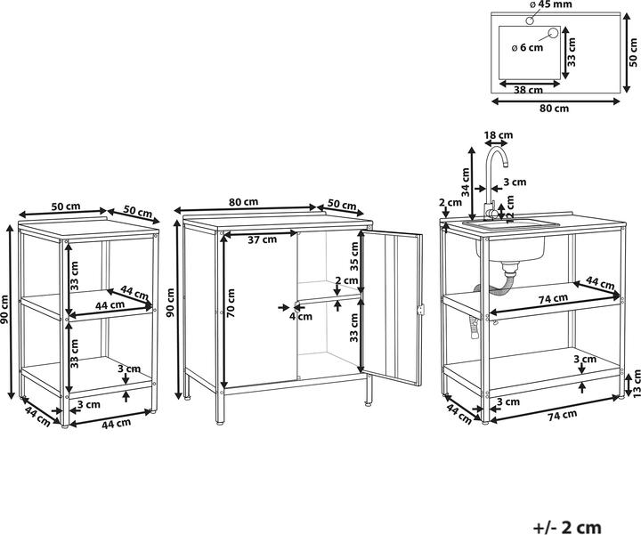 Valori nutrizionali e ingredienti Beliani Vilama