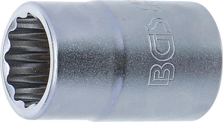 Immagine prodotto BGS Set di chiavi a bussola a dodici facce Azionamento a bussola quadra 20 mm (3/4") SW 21 mm (21 mm)