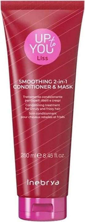 Inebrya Up To You Liss Smoothing 2 In 1 Conditioner & Mask 250ml (250 ml, Liquid shampoo)