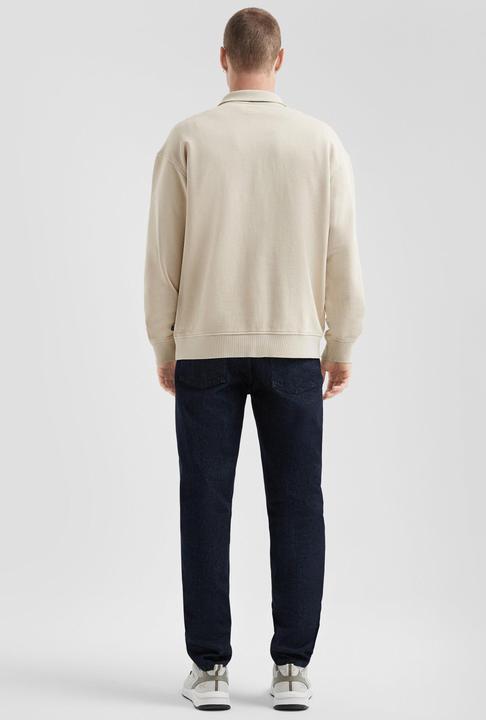 Produktbild s.Oliver Sweatshirt Gewaschener Sweat-Troyer mit Brustprint (S)