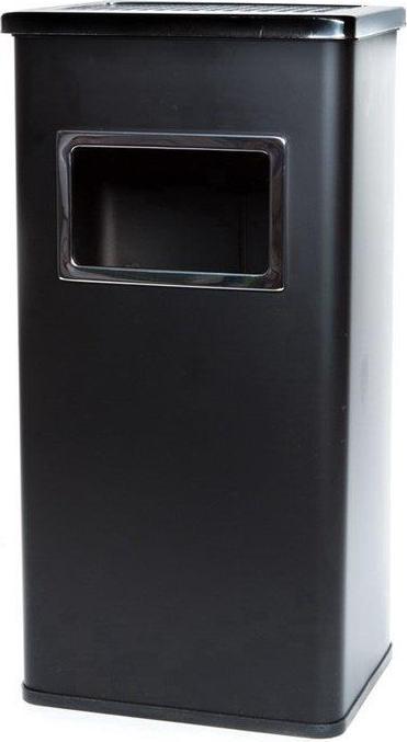 Okko Vierkante Prullenbak Met Asbak T-F5617m