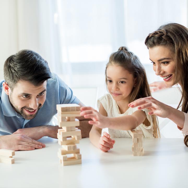 Actual product image Relaxdays Tumble Tower Game