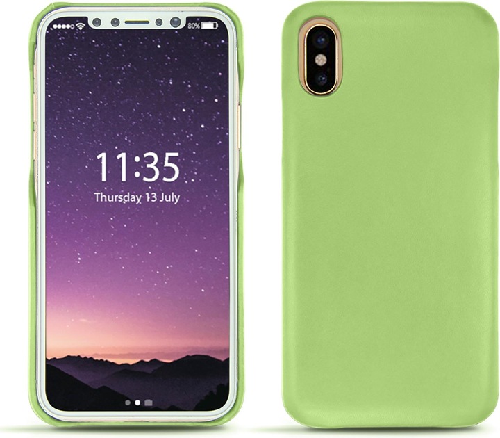 Actual product image Noreve Leather cover (Apple iPhone X)