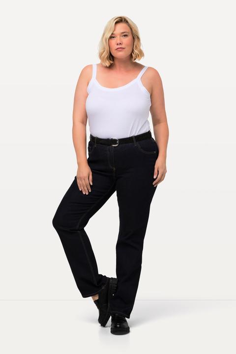 Image du produit Ulla Popken Jean Marie, coupe Bootcut 5 poches. Taille confortable (44)