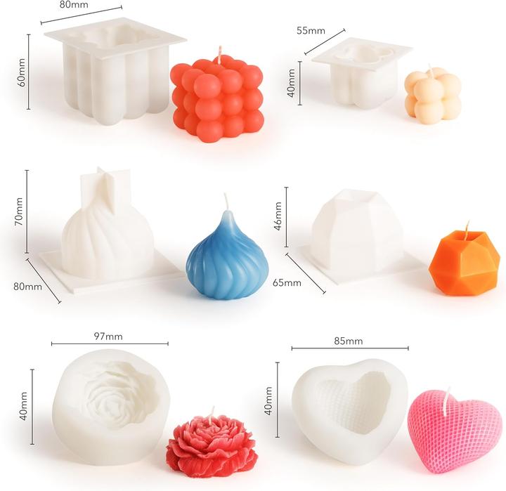 Produktbild Rundwerk Kerzenformen-Set
