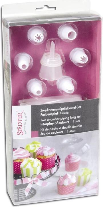 Produktbild Städter Zweikammer Spritzbeutel Set (Spritzbeutel Set)
