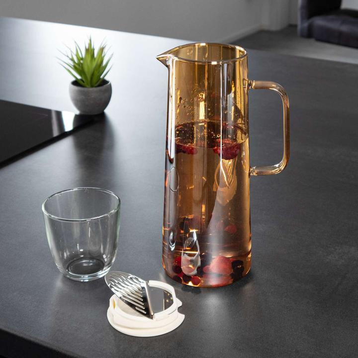 Produktbild Intirilife Karaffe mit Deckel und Sieb (1.40 l)