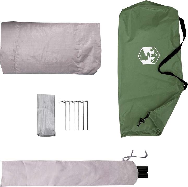 Produktbild vidaXL Campingzelt (2.45 kg, 4 Personen)