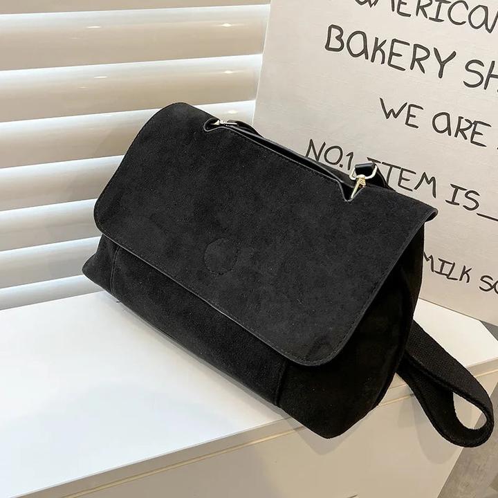 Produktbild Only-Bags.Store Mode Umhängetaschen Retro Pu Leder Klappe Crossbody Tasche Messenger Handtasche Clutch Geldbörse