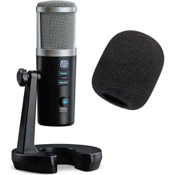 Thumbnail - PreSonus Revelator USB-Mikrofon mit WS02 Popschutz, Mikrofon