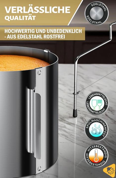 Actual product image Menz Tortenschneider und Tortenring