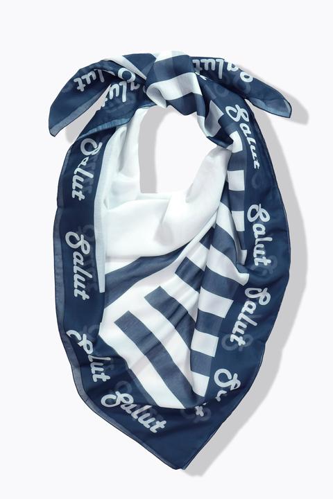 Image du produit Ulla Popken Étole carré à rayures