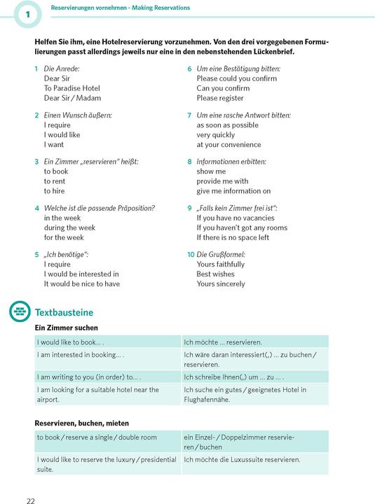 Produktbild Bürokommunikation Englisch (Deutsch, Englisch, PONS, 2023)