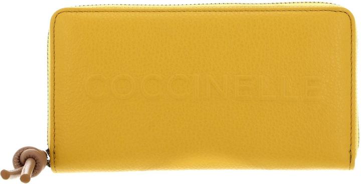 Actual product image Coccinelle Metallic Soft Wallet Grained Leather