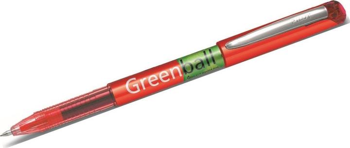 Actual product image Pilot Greenball, Stick Pen, Multi-coloured, Red, Plastic, 0.7 mm, 0.35 mm (Red, 1 x)