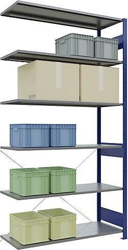 Actual product image eurokraft pro boltless shelving, single row