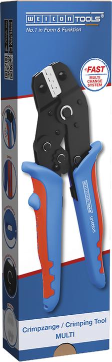 Productafbeelding Weicon Crimpzange MULTI, 10100515, inkl. Wechselmodulen (208 mm)