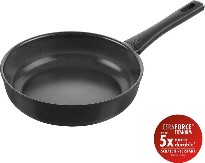 Immagine prodotto Zwilling - Madura Plus Ceramic Saute Pan - Sort - 24 cm (24 cm, Padella per friggere, Alluminio)