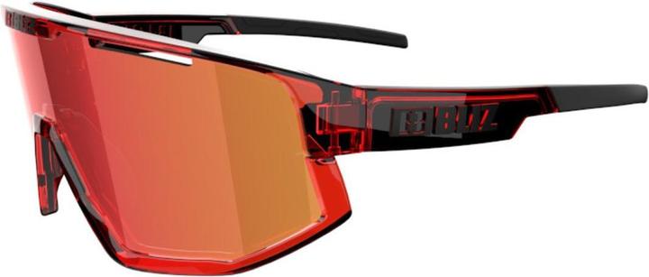 Actual product image Bliz Fusion Transparent Brown w multi Cat 3 VLT 15% (Transparent Red, Brown w Red Multi, Transparent Red, Brown w Red Multi)