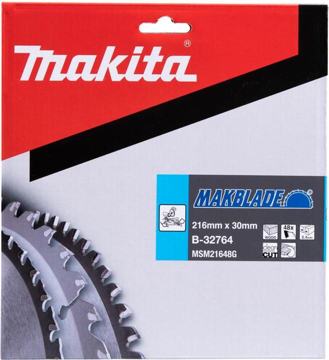 Productafbeelding Makita MAKBLADE zaagblad 216x30x48Z