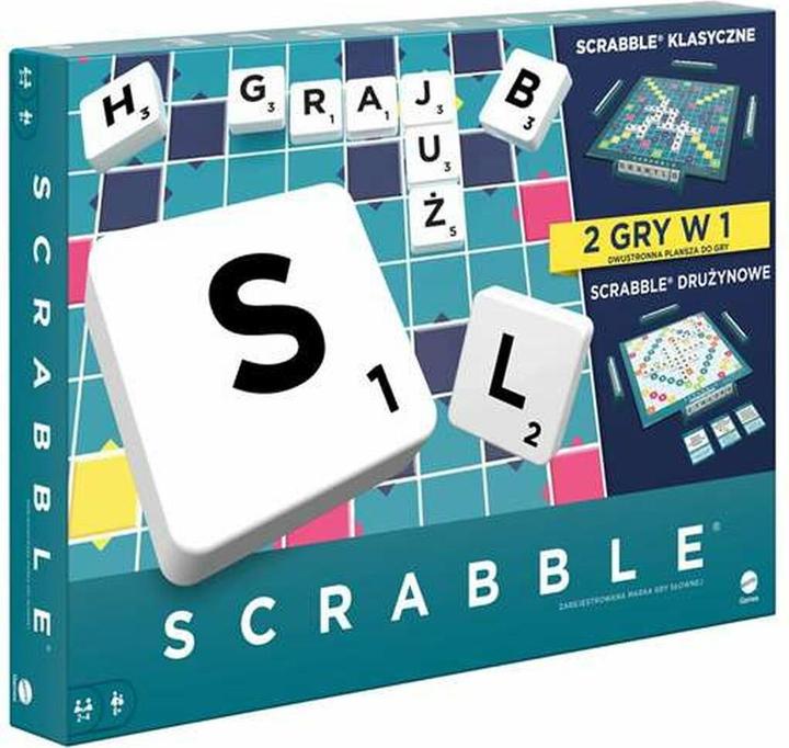 Actual product image Mattel Spanish Scrabble board game (Spanish, 1 - 4 Players)