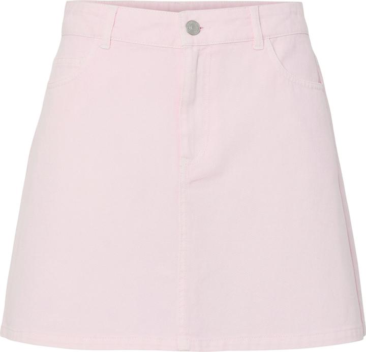 Pieces PCFLORA A-LINIE JEANS Minirock