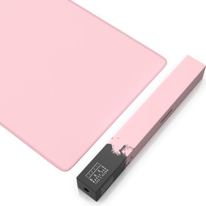Produktbild Titanwolf Gaming Mauspad, 1200 x 600mm XXXL Speed Gaming Mausmatte, Mousepad Extragrosse Fläche, rosa (XXL)