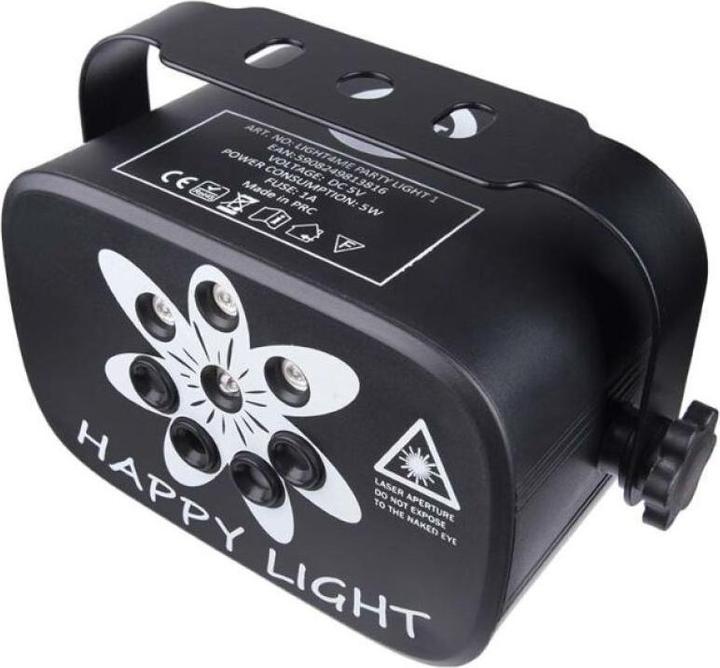 Produktbild No Name LIGHT4ME PARTY LIGHT 1 LED-Effekt-Discobeleuchtung (5 W, LED)
