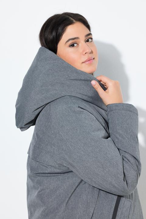 Actual product image Ulla Popken HYPRAR Oversized Waterproof Coat