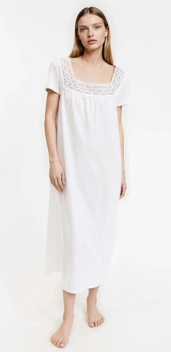 Image du produit Anne Weyburn Chemise de nuit avec dentelle (42)