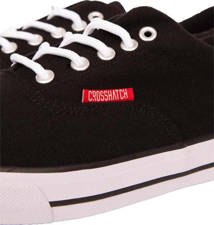 Actual product image Crosshatch Mens Skywalk Canvas Trainers (44.5)