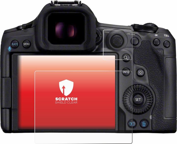 Productafbeelding upscreen Bescherming tegen krassen (Bescherming van het scherm, EOS R5 Merk II)