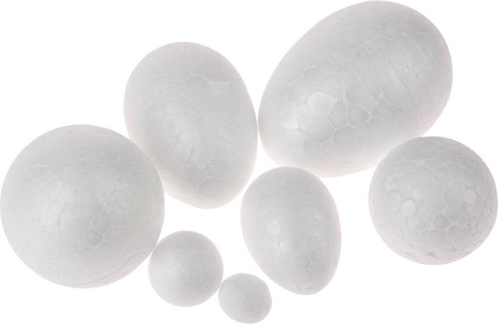 Immagine prodotto Creativ Company Palline e uova di polistirolo