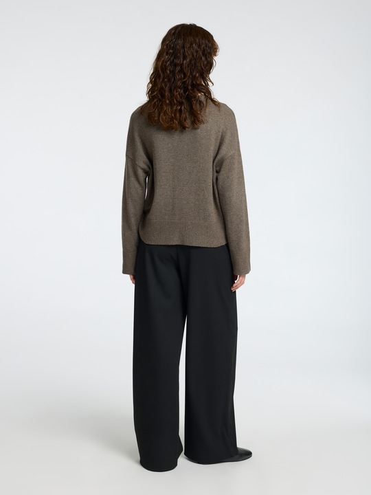 Actual product image Selected Femme Slflara Ls Knit O-Neck Bf (XL)