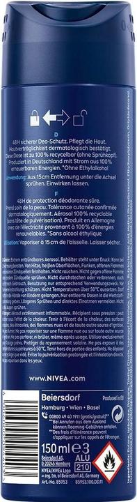 Actual product image NIVEA MEN Protect & Care Spray (Spray, 150 ml)