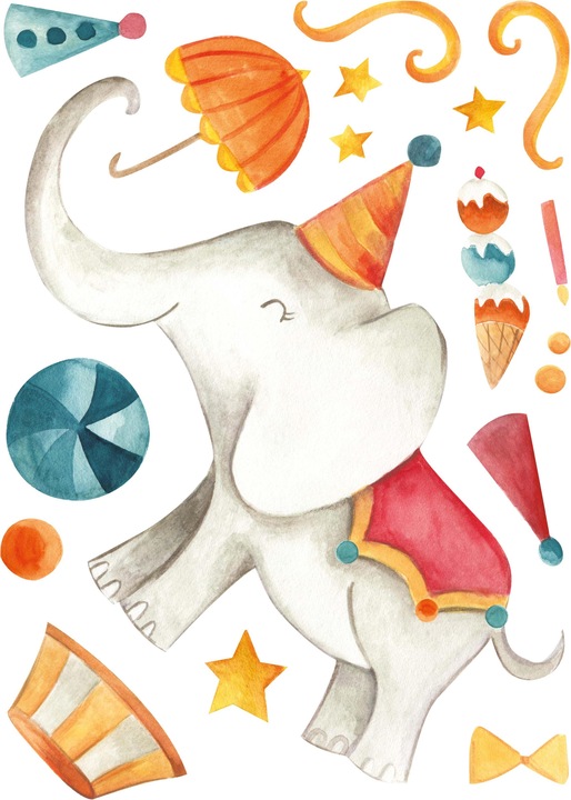 Image du produit Papierdrachen Cirque (2 x 22 x 32 cm)