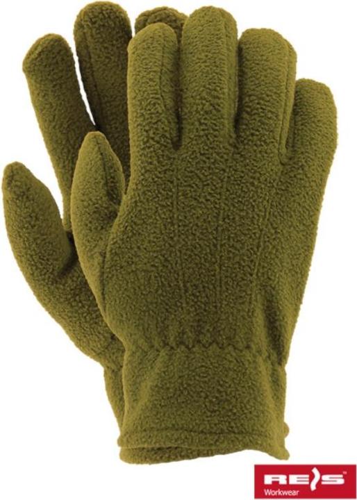 RAW Rękawice Polarowe Oliwka Roz. 8 (8)